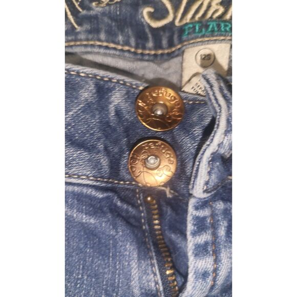 Refuge Pop Starlet Womens Flare Jeans size 12S - Picture 6 of 8